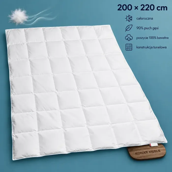 Kołdra Klimatyczna 200x220 Piórex – grafika