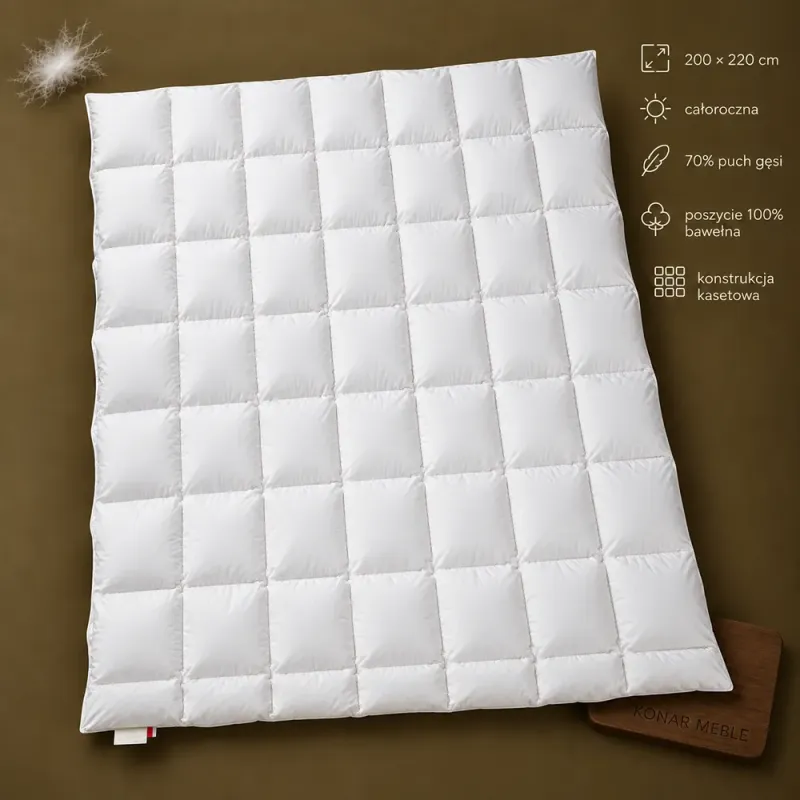 Kołdra Natural 200x220 Piórex – grafika
