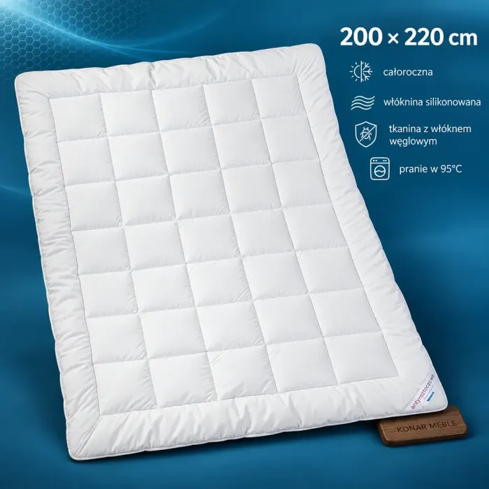 Kołdra Antyroztoczowa 200x220 Piórex – grafika