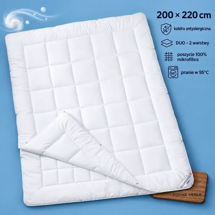 Kołdra Essmeeda DUO 200x220 Piórex – grafika