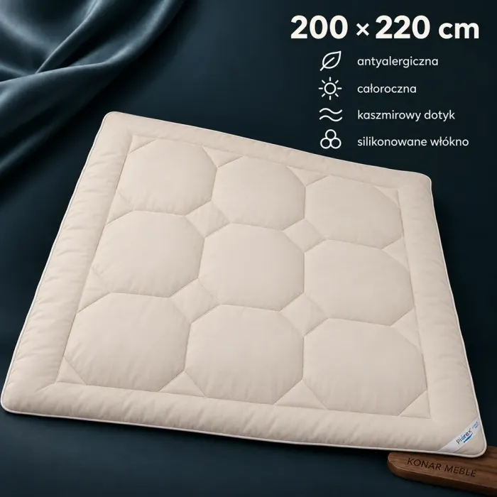 Kołdra Kaszmirowy Dotyk 200x220 Piórex – grafika