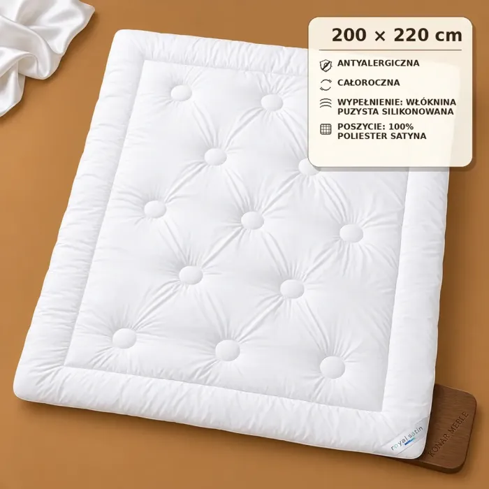 Kołdra Royal Satin 200x220 Piórex – grafika