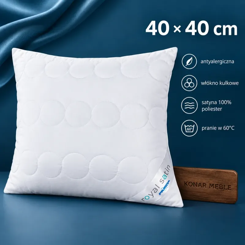 Poduszka Royal Satin 40x40 Piórex – grafika