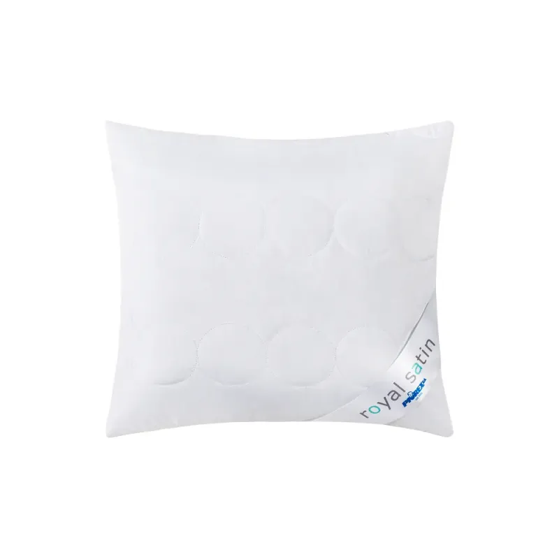 Poduszka Royal Satin Piórex – okrągłe pikowanie