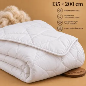 Kołdra ALPAKA całoroczna 135x200 AMZ – widok główny