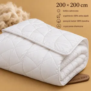 Kołdra ALPAKA całoroczna 200x200 AMZ – widok główny