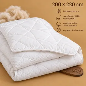Kołdra ALPAKA całoroczna 200x220 AMZ – widok główny