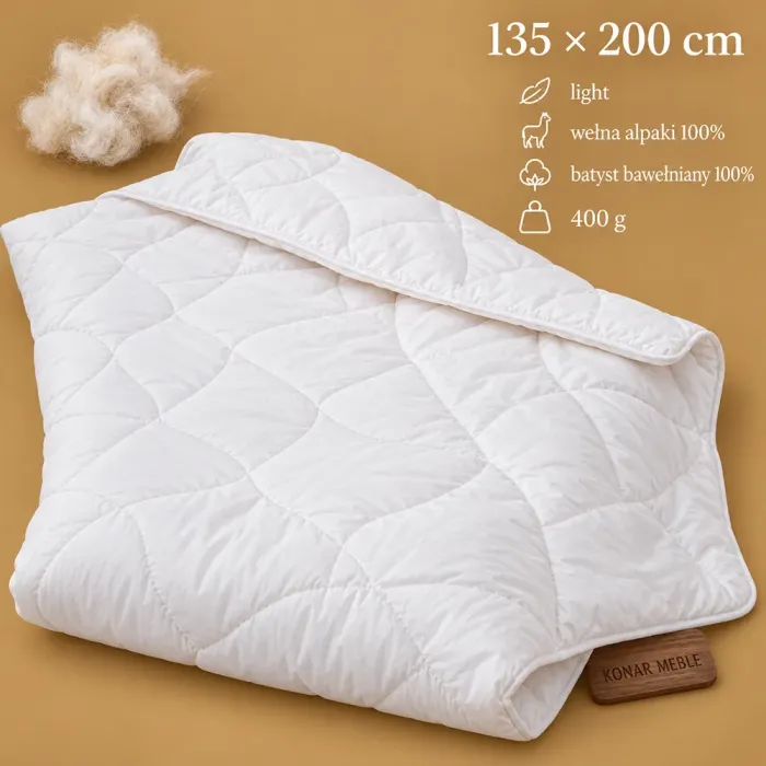Kołdra ALPAKA light 135x200 AMZ – widok główny
