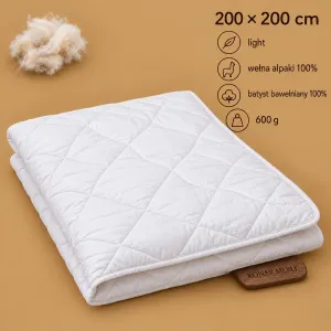 Kołdra ALPAKA light 200x200 AMZ – widok główny