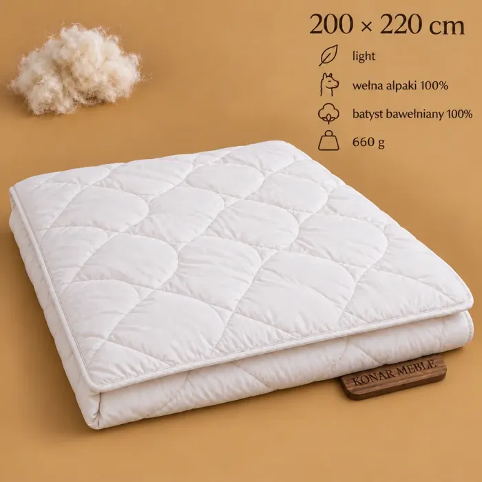 Kołdra ALPAKA light 200x220 AMZ – widok główny