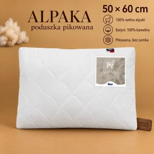 Poduszka ALPAKA pikowana 50x60 AMZ – widok główny