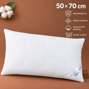Poduszka COTTON CLASSIC 50x70 Piórex – grafika z cechami