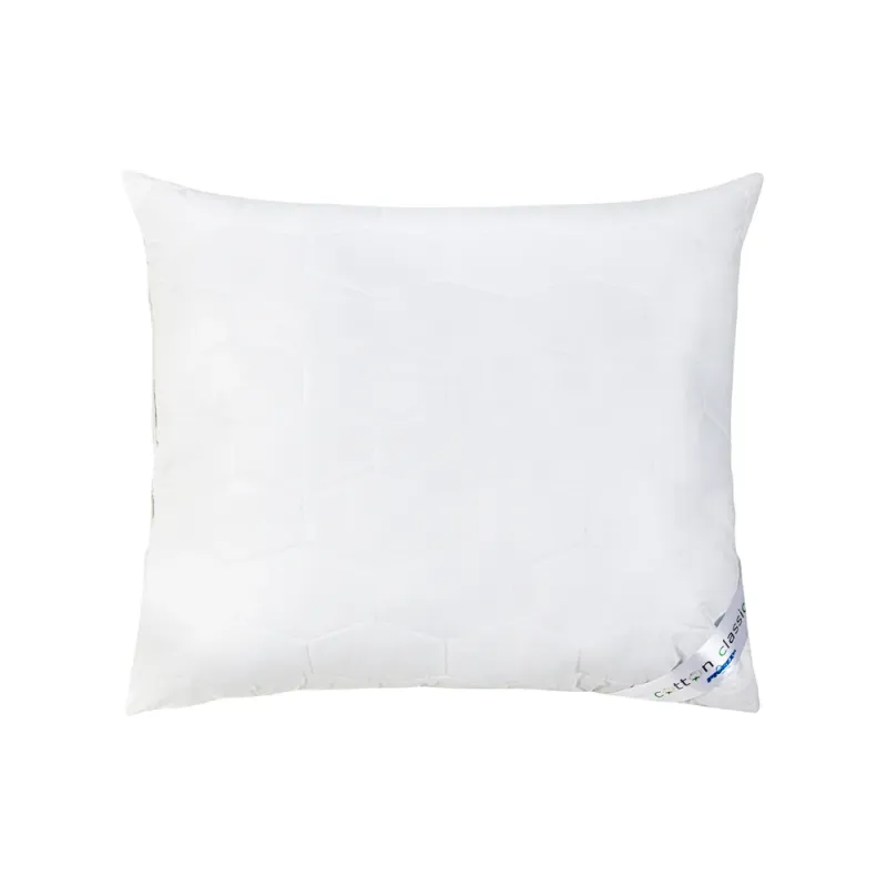 Poduszka COTTON CLASSIC Piórex – geometryczne pikowanie