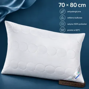 Poduszka ROYAL SATIN 70x80 Piórex – grafika z cechami
