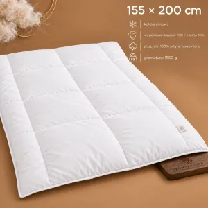Kołdra KASZMIR GOLD ciepła 155x200 AMZ – grafika z cechami