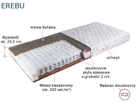 Materac Twardy Erebu Janpol