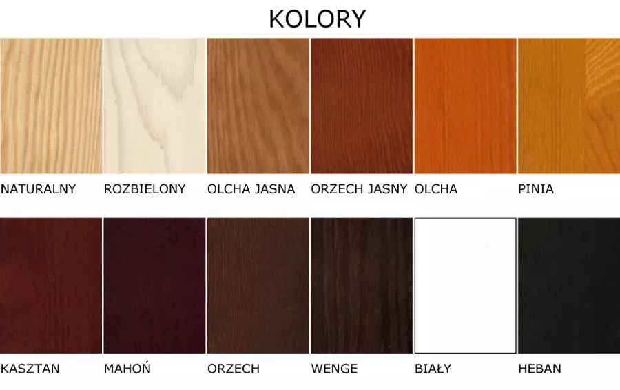 kolory pojemników na pościel