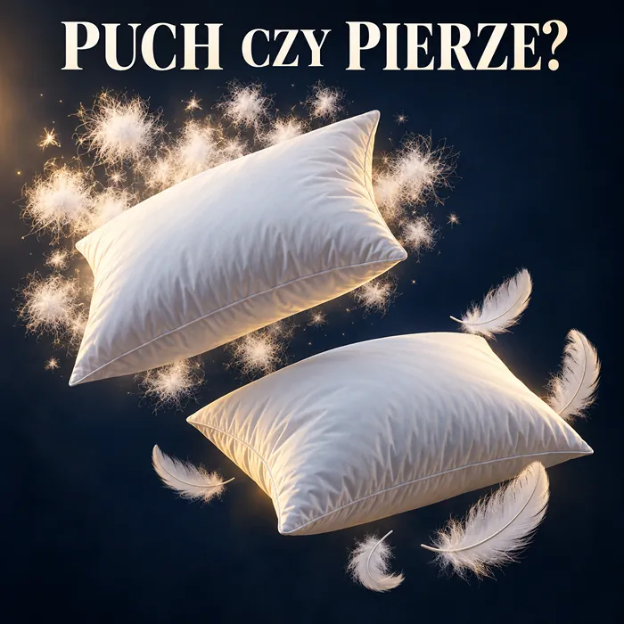 Poduszka puchowa czy z pierza — czym się różnią i którą wybrać?